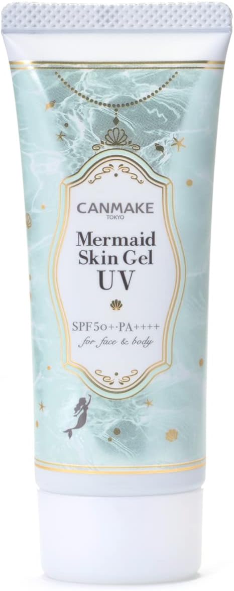CANMAKE Tokyo Mermaid Skin Gel UV Sunscreen C01 CICA Mint(SPF50+ PA++++) 40g