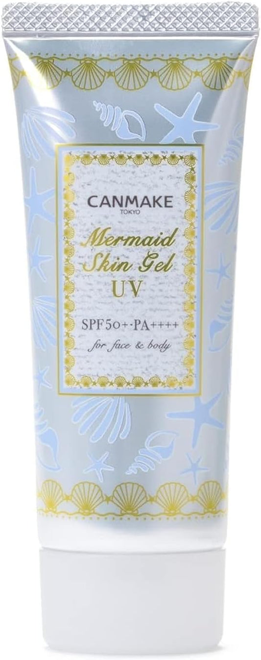 CANMAKE Tokyo Mermaid Skin Gel UV Sunscreen #02 white(SPF50+ PA++++) 40g
